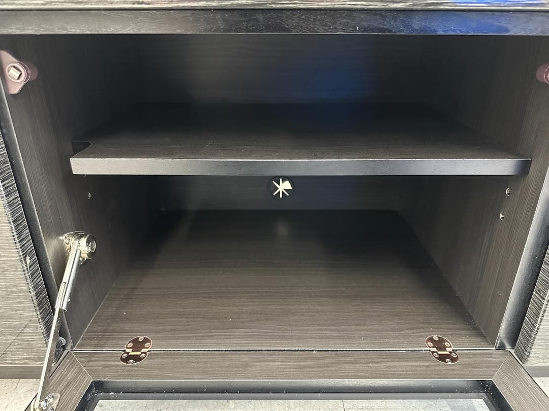 ニトリ　テレビボード　ポスティア150　ブラック