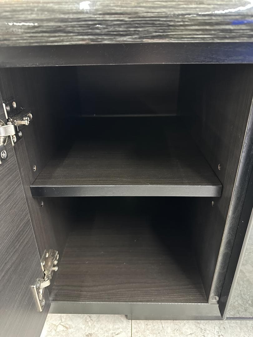 ニトリ　テレビボード　ポスティア150　ブラック