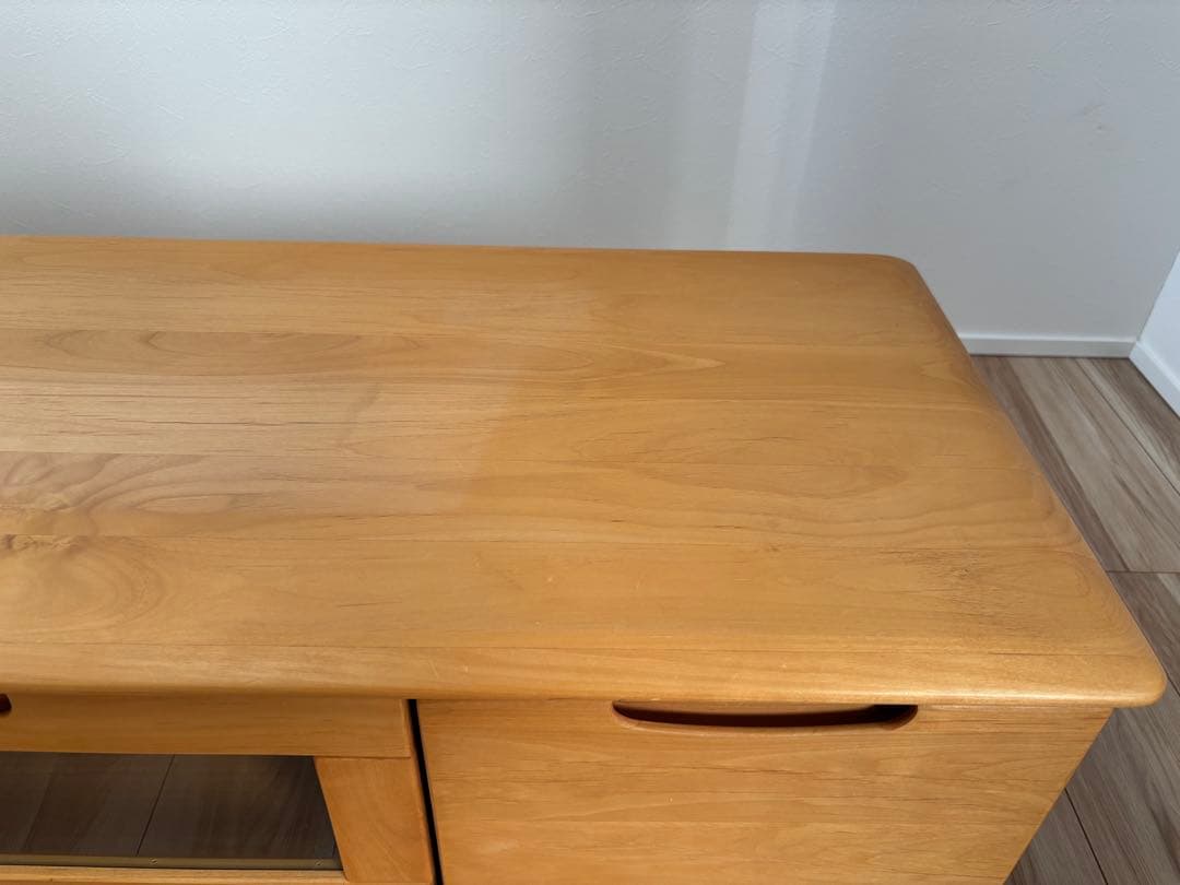 テレビ台　ERIS 120 アルダー材　無垢材　ナチュラル　北欧