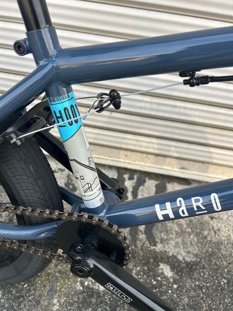 S*m様 新品半額HARO BMX howiroll Kuwahara blue