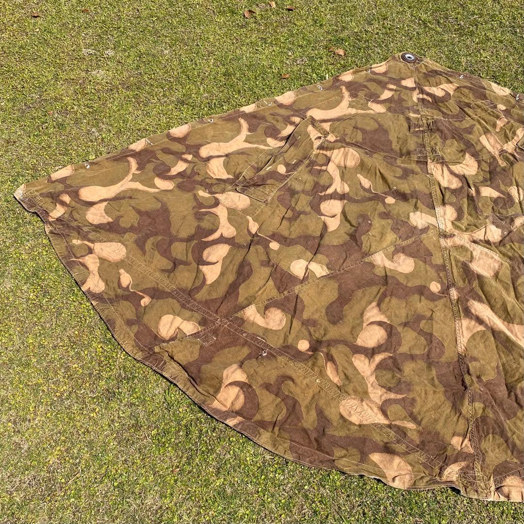 t*o様 超レア！ハンガリー軍　軍幕⑧　初期型　２枚　ポール・ペグセット　ワンポ