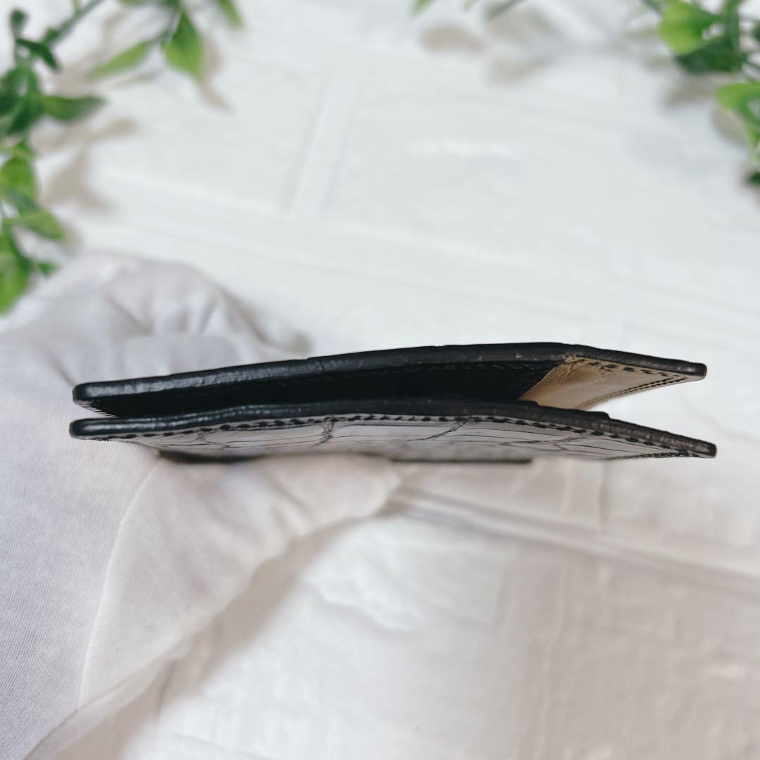 GLAD HAND × PORTER 希少 コラボ マネークリップ クロコ型押し