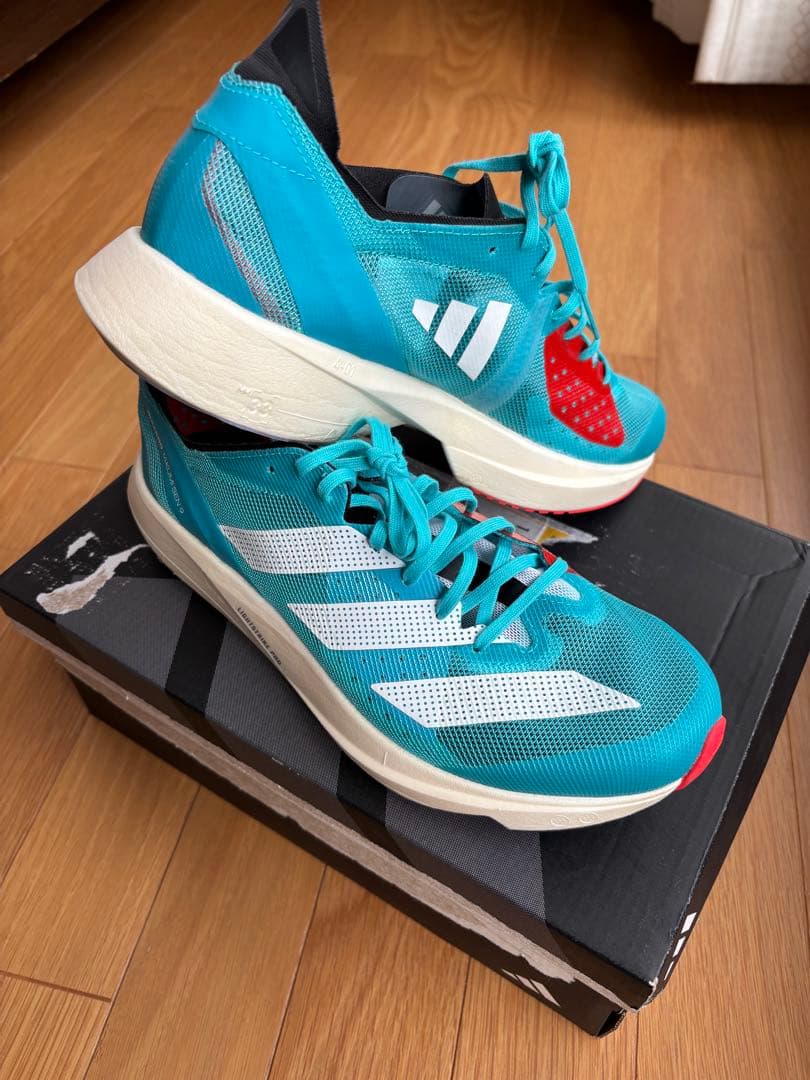 走行距離約80㌔ adidas TAKUMI SEN 9 25.5㎝