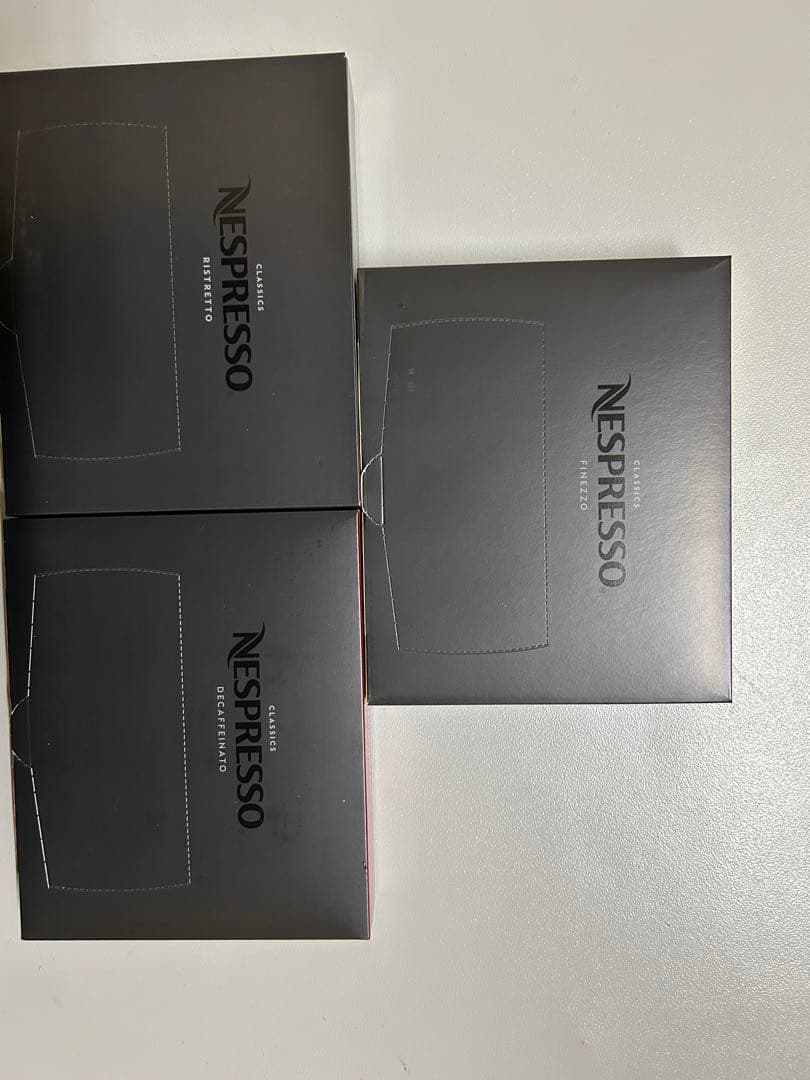 新品未開封　ネスプレッソ×3種