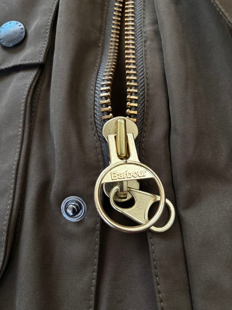 Barbour classicノンワックスBADELEノンオイルドジャケット40