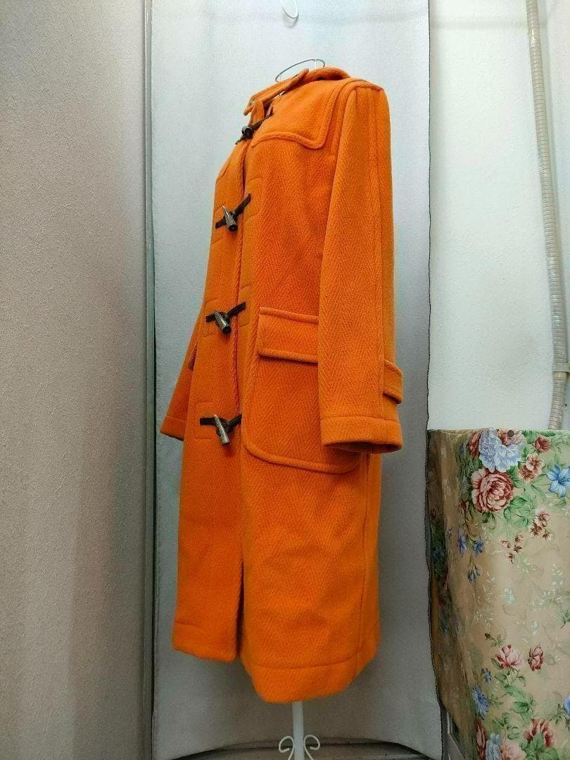 スピックアンドスパン　オレンジ　ダッフルコート