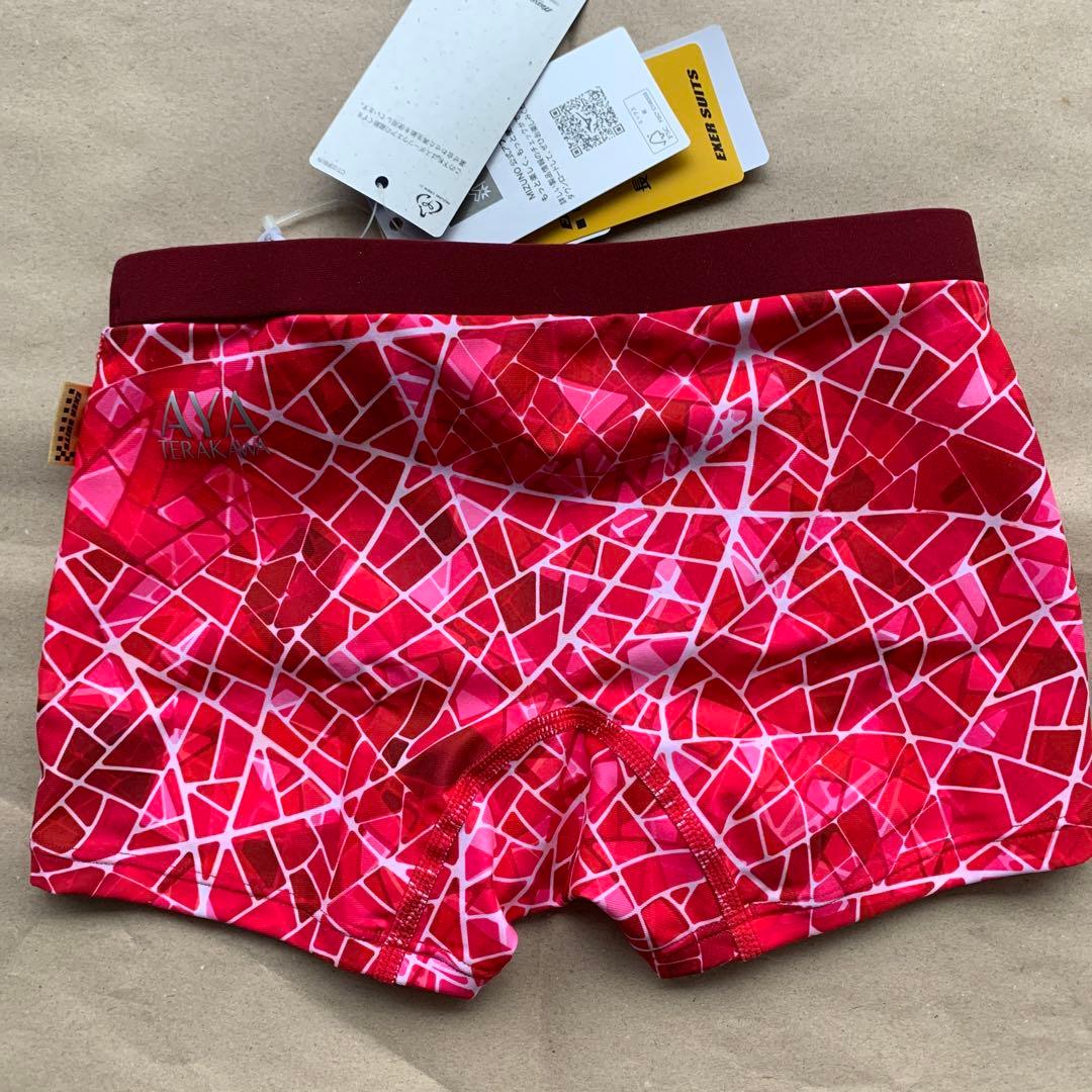 Mizuno AYA TERAKAWA 練習用水着 レッド　XSサイズ