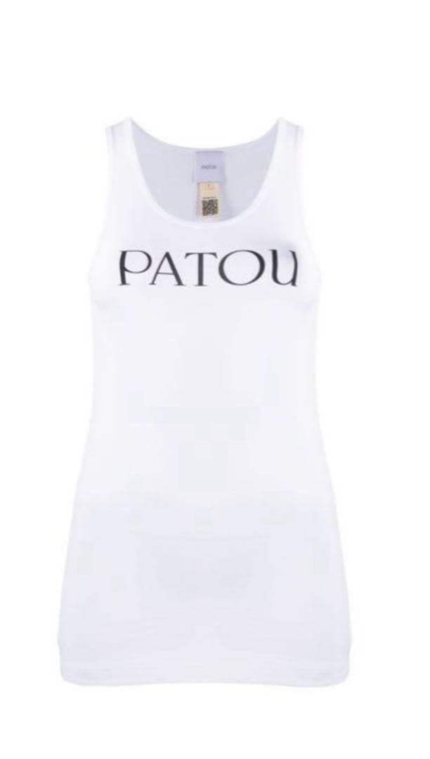 大人気　パトゥ　PATOU　ロゴ　タンクトップ　Mサイズ　オーガニックコットン