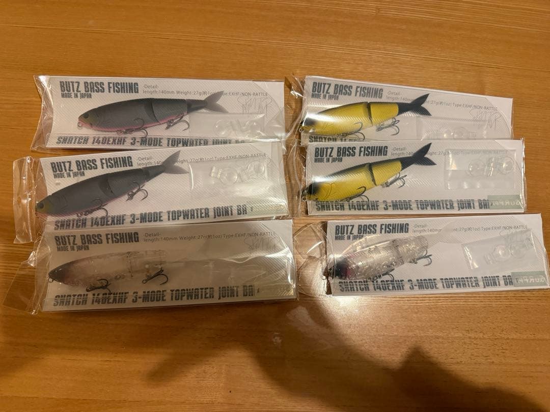 ア*キ様 【即日発送】バッツ スナッチ 140EXHF 計6点 未使用