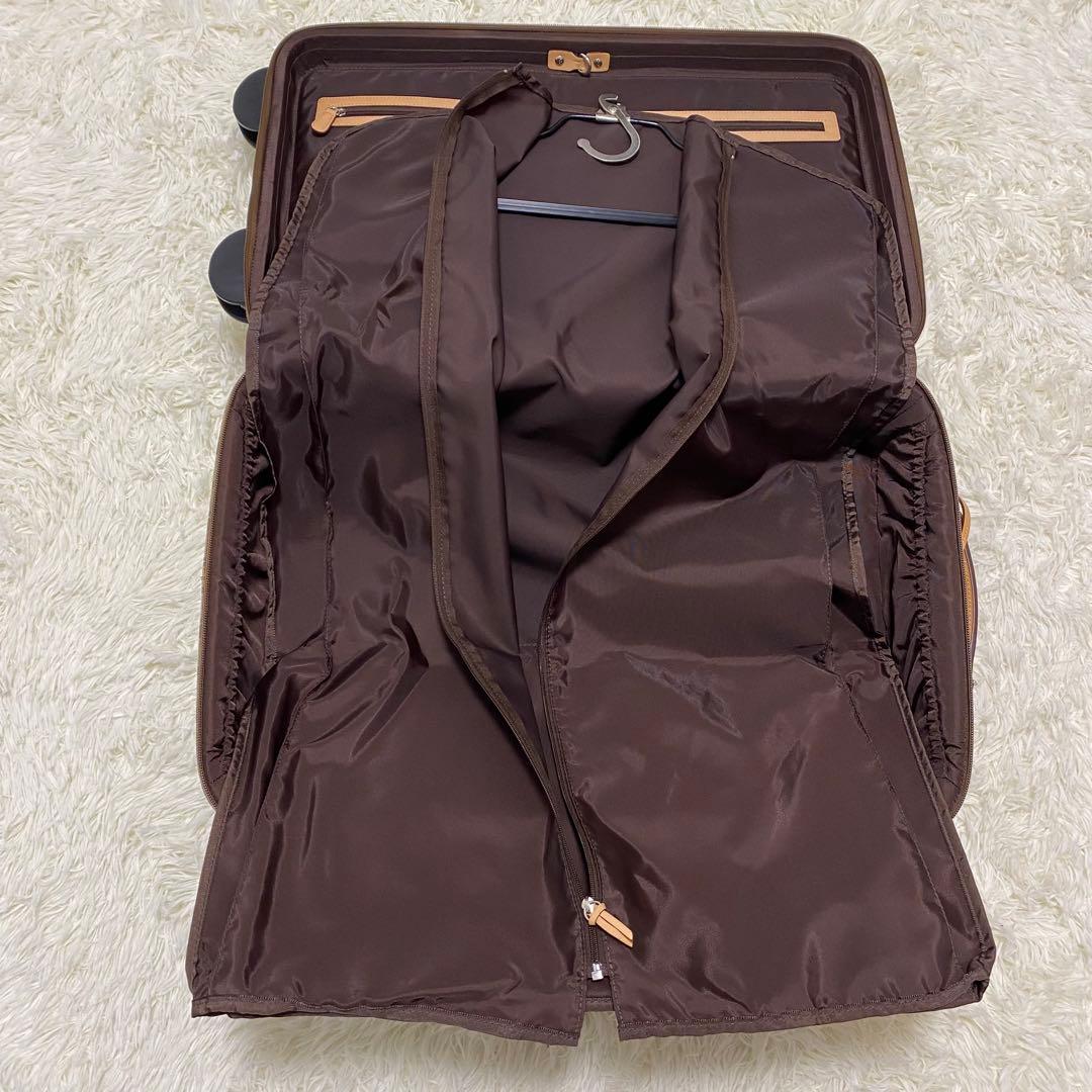 美品 【COACH】 キャリーバッグ シグネチャー 旅行鞄 4261