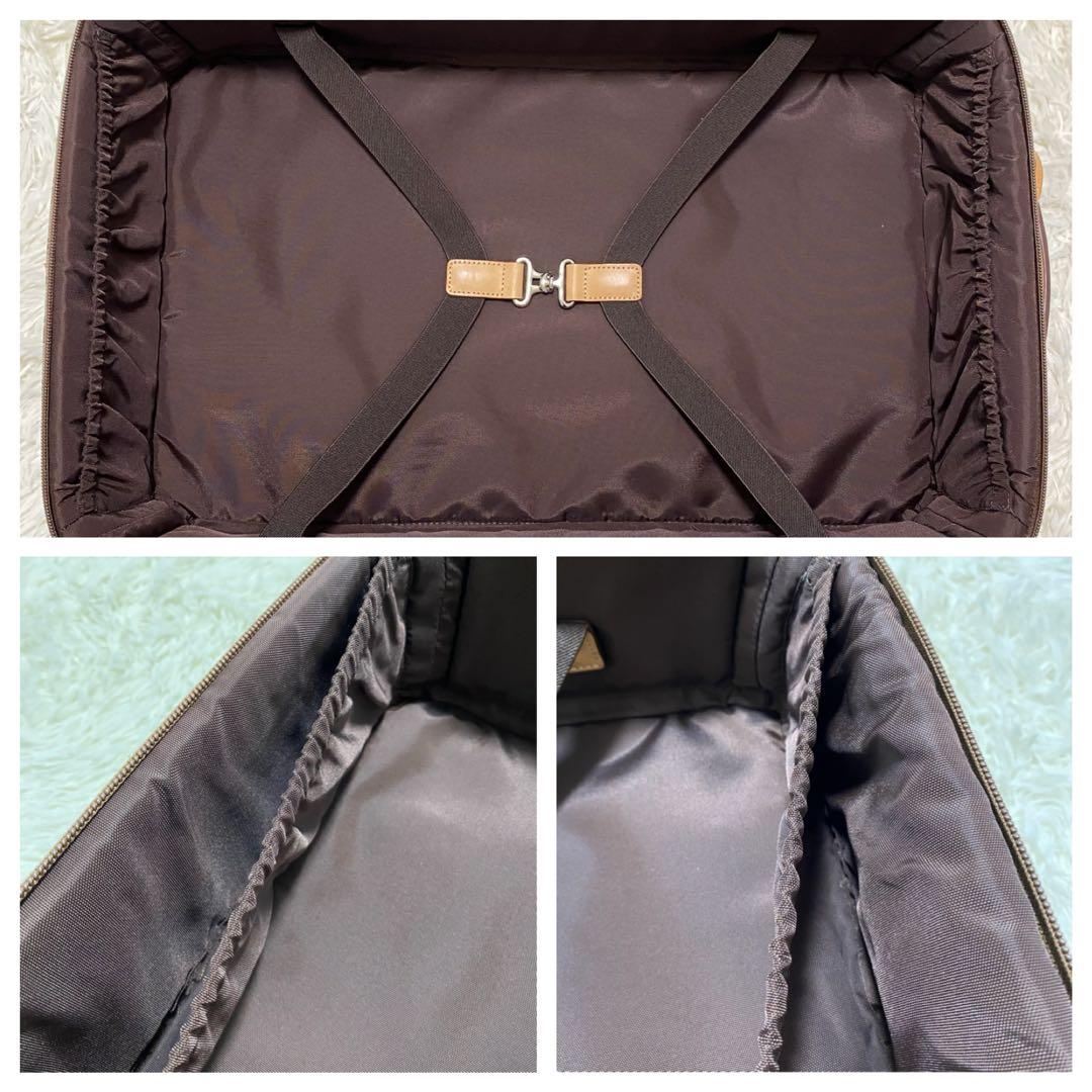 美品 【COACH】 キャリーバッグ シグネチャー 旅行鞄 4261