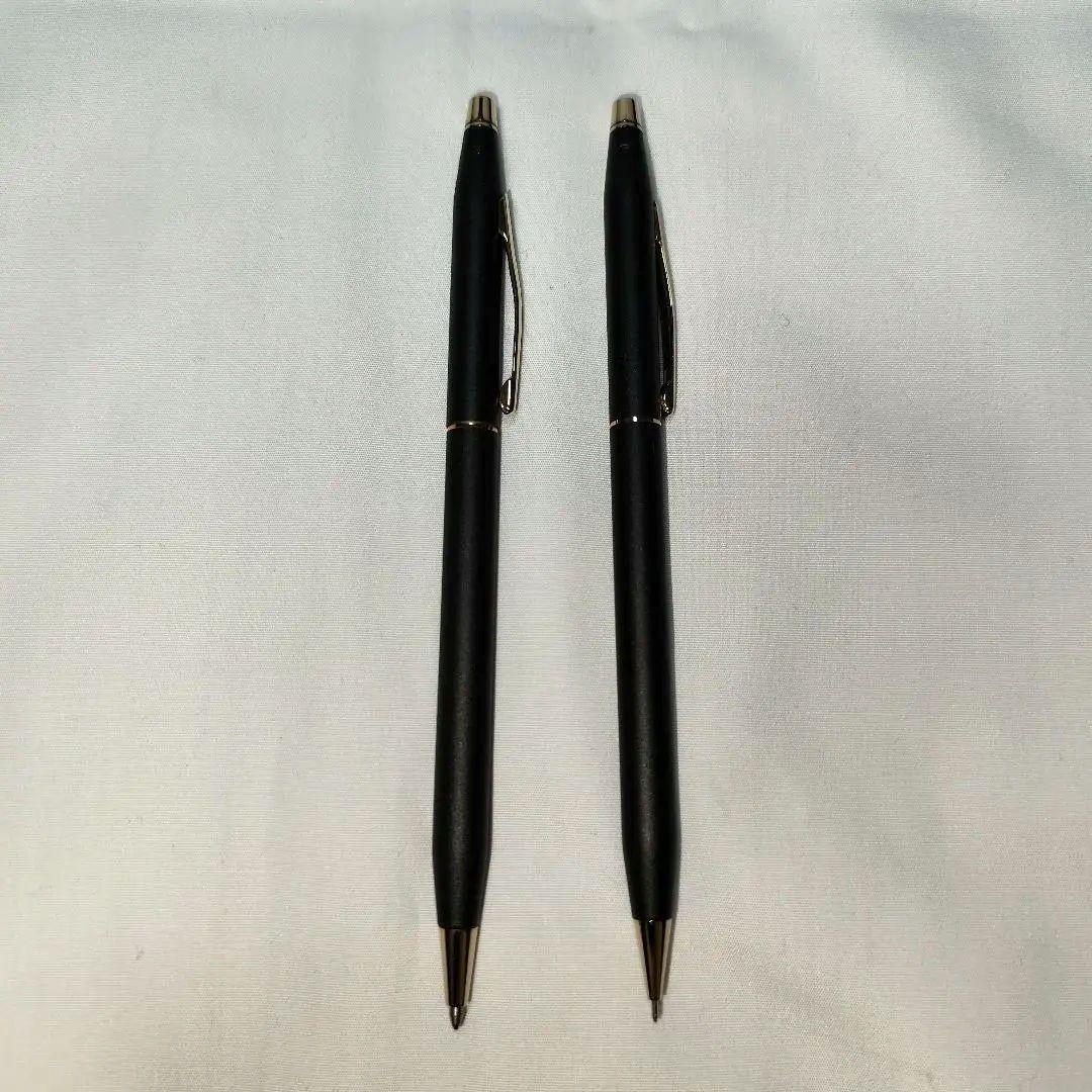 【未使用保管品】CROSS ボールペン シャープペンシルセット レザーケース付き