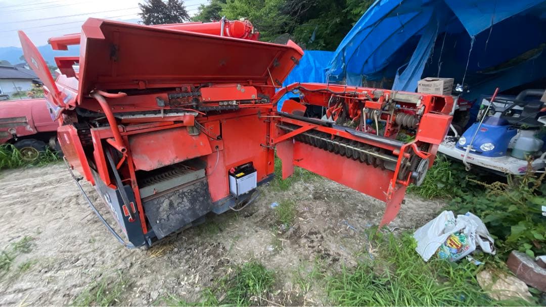 クボタ コンバイン 3条 結束機 引取のみ 値下げ可