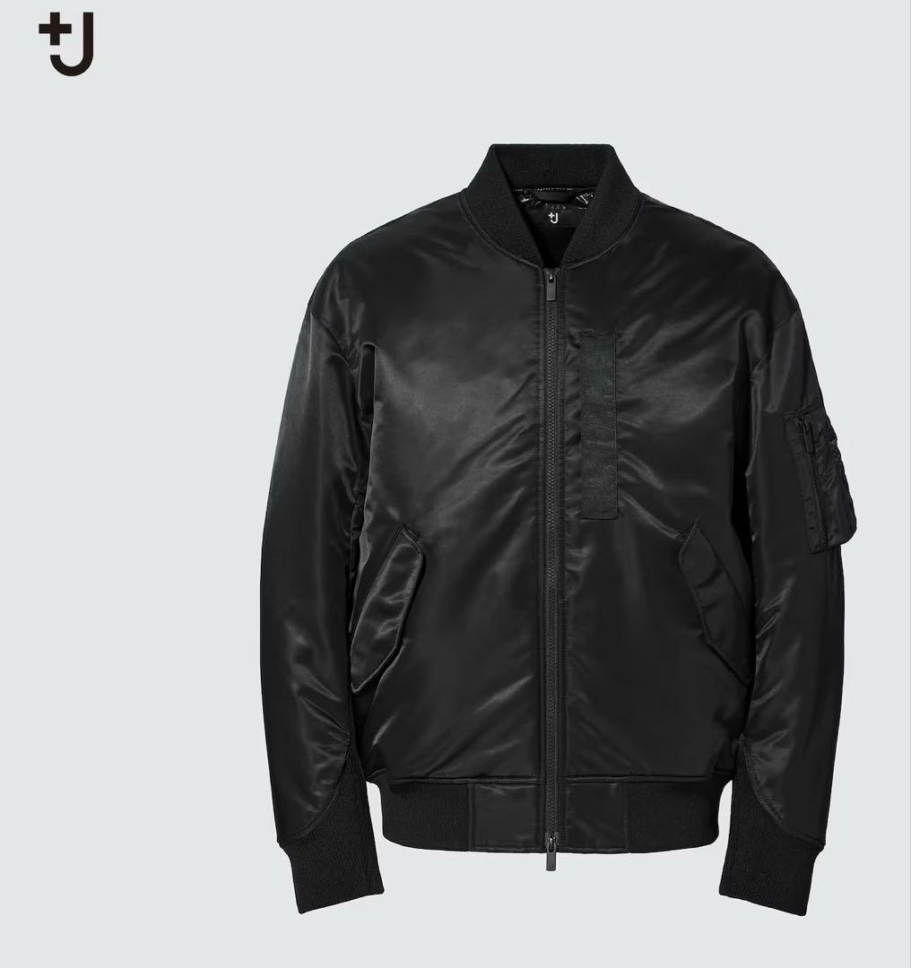 ユニクロ ジルサンダー ハイブリッドダウンオーバーサイズMA-1ブルゾン