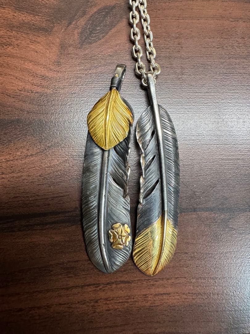 【Supgoro】goro's 上金ローズ付特大フェザー