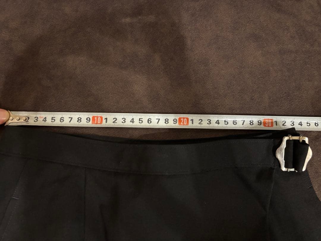 コムデギャルソン　ハーフパンツ　キュロット　単パン　半ズボン　ブラック