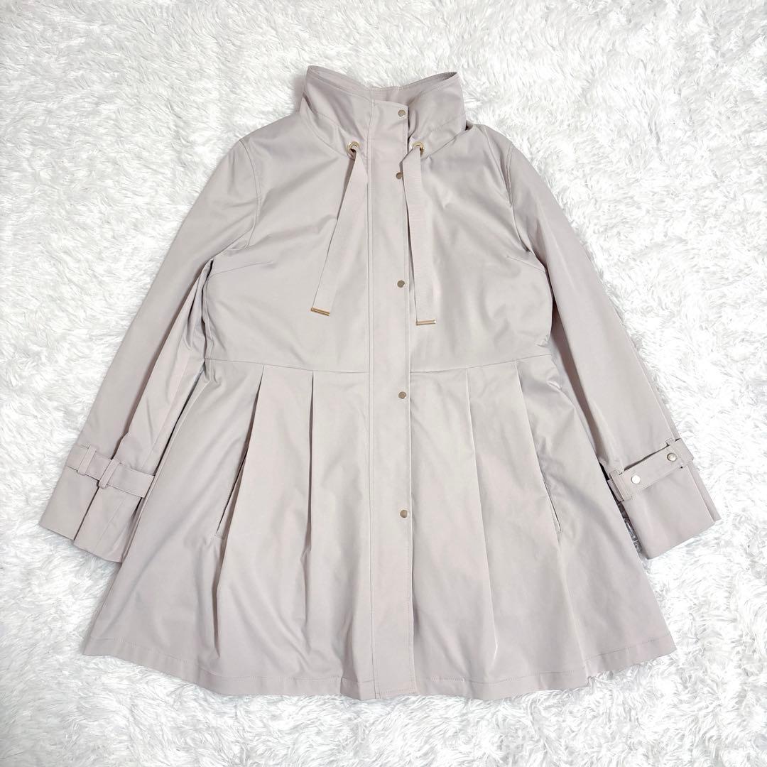 新品タグ付き　25SSアナイ ブライトツイルフレアミドルコート　36サイズ