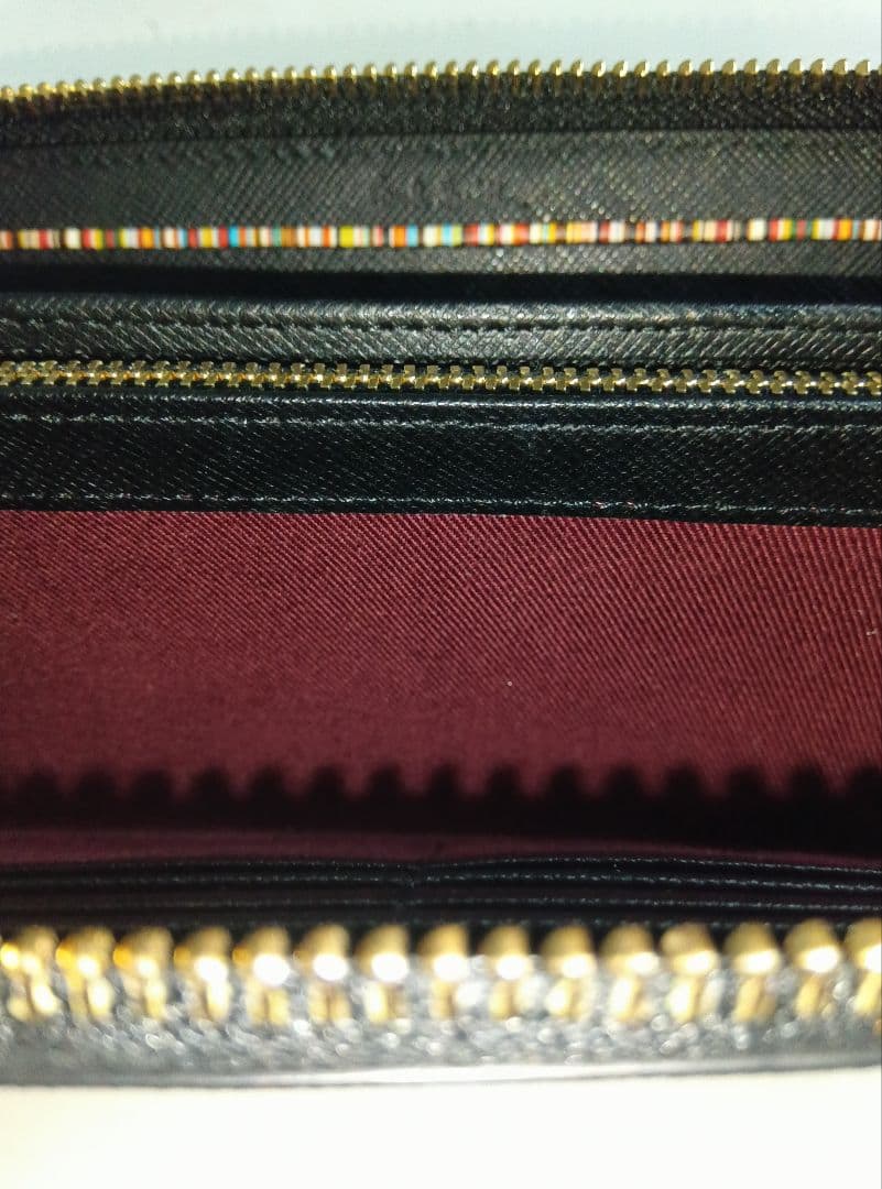 黒刻出品です！！ポール・スミス 長財布 黒 未使用品