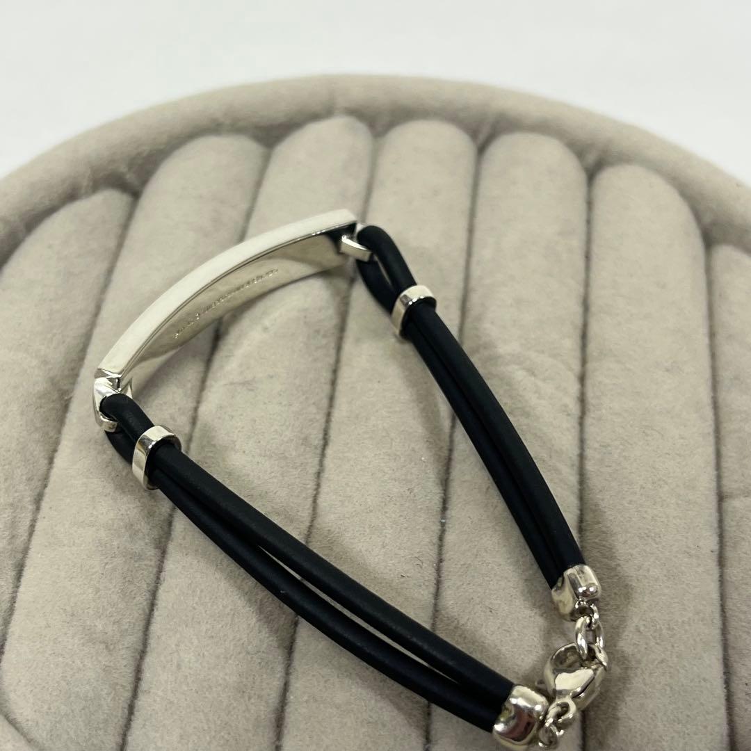TIFFANY ティファニー　アトラス　ラバー　ブレスレット　SV925