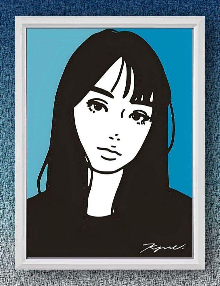 kyne・キネ / アート【A4 サイズ写真ポスターフレーム付き６点セット】