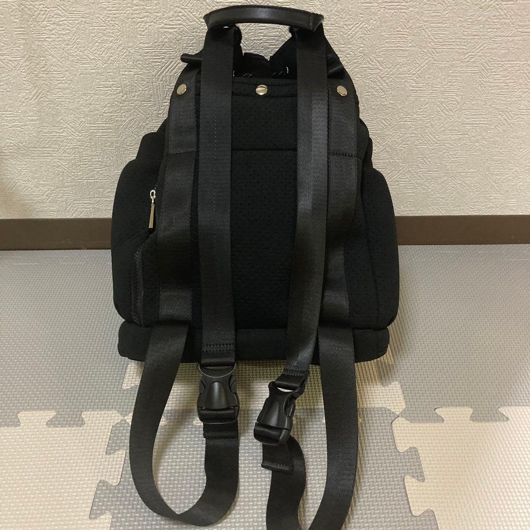 story. ストーリー ネオプレン ボンディングリュック 黒2wayポーチ付き