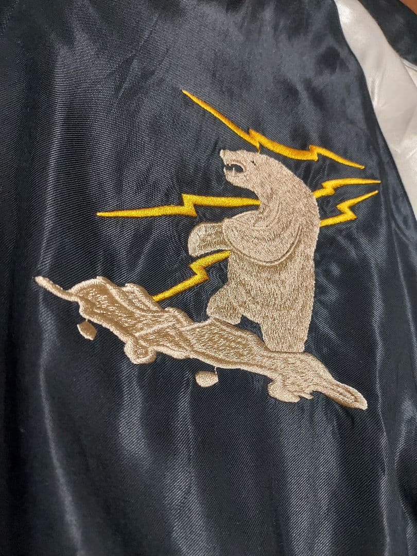 テーラー東洋 スカジャン 1950sスタイル アセテート 鷹 ヘラジカ XXL