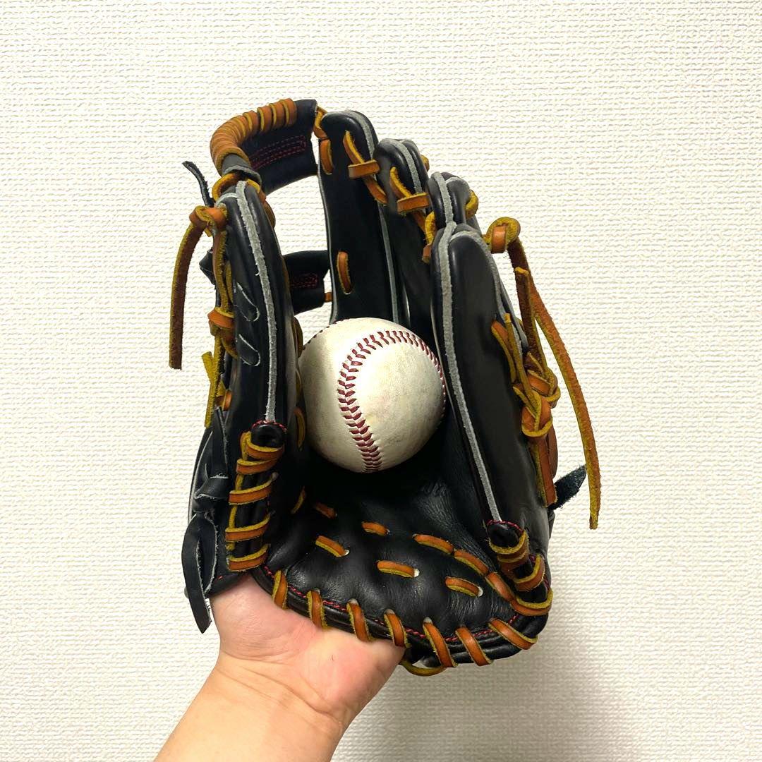 323 トレジャー 未使用 型抜群 即戦力 硬式 内野手用グローブ