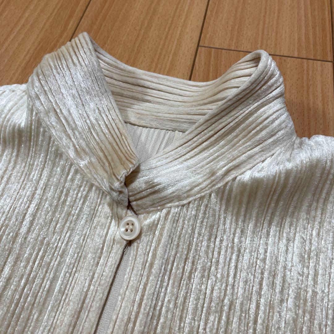 アイボリー ベロア調