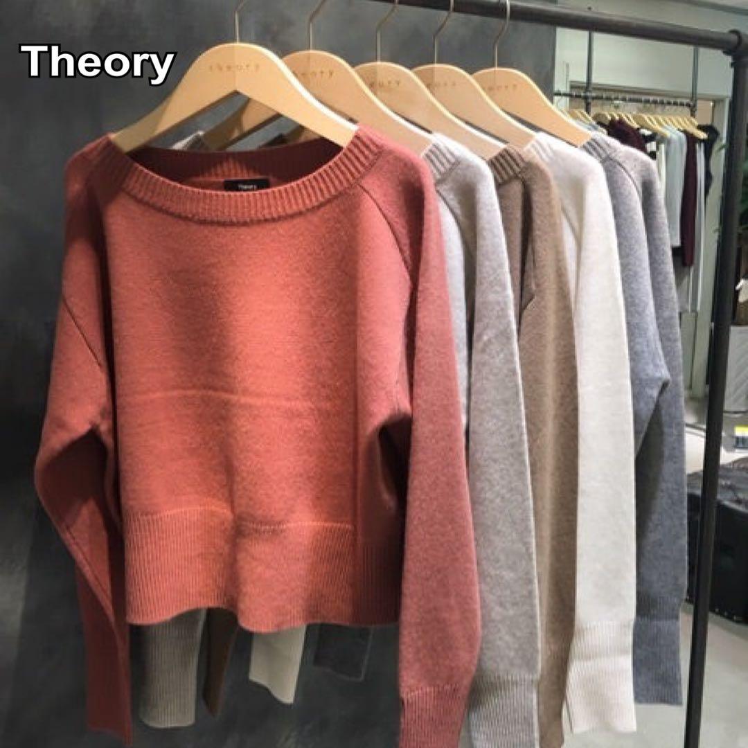 Theory CASHMERE/RELAXED.BOAT.PO　カシミヤ100%