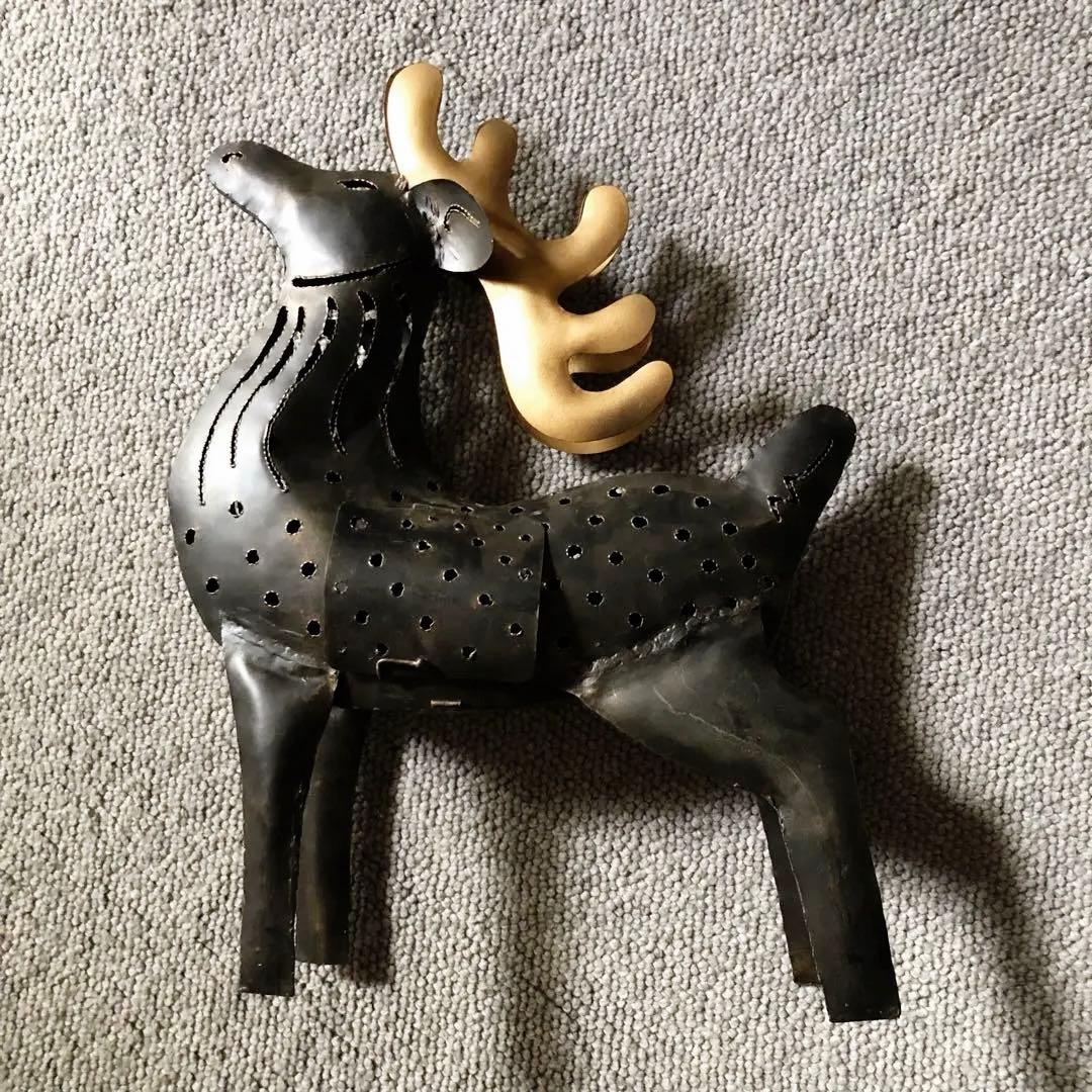 Deer ディア アンティーク ビンテージ オブジェ アニマル キャンドル お香