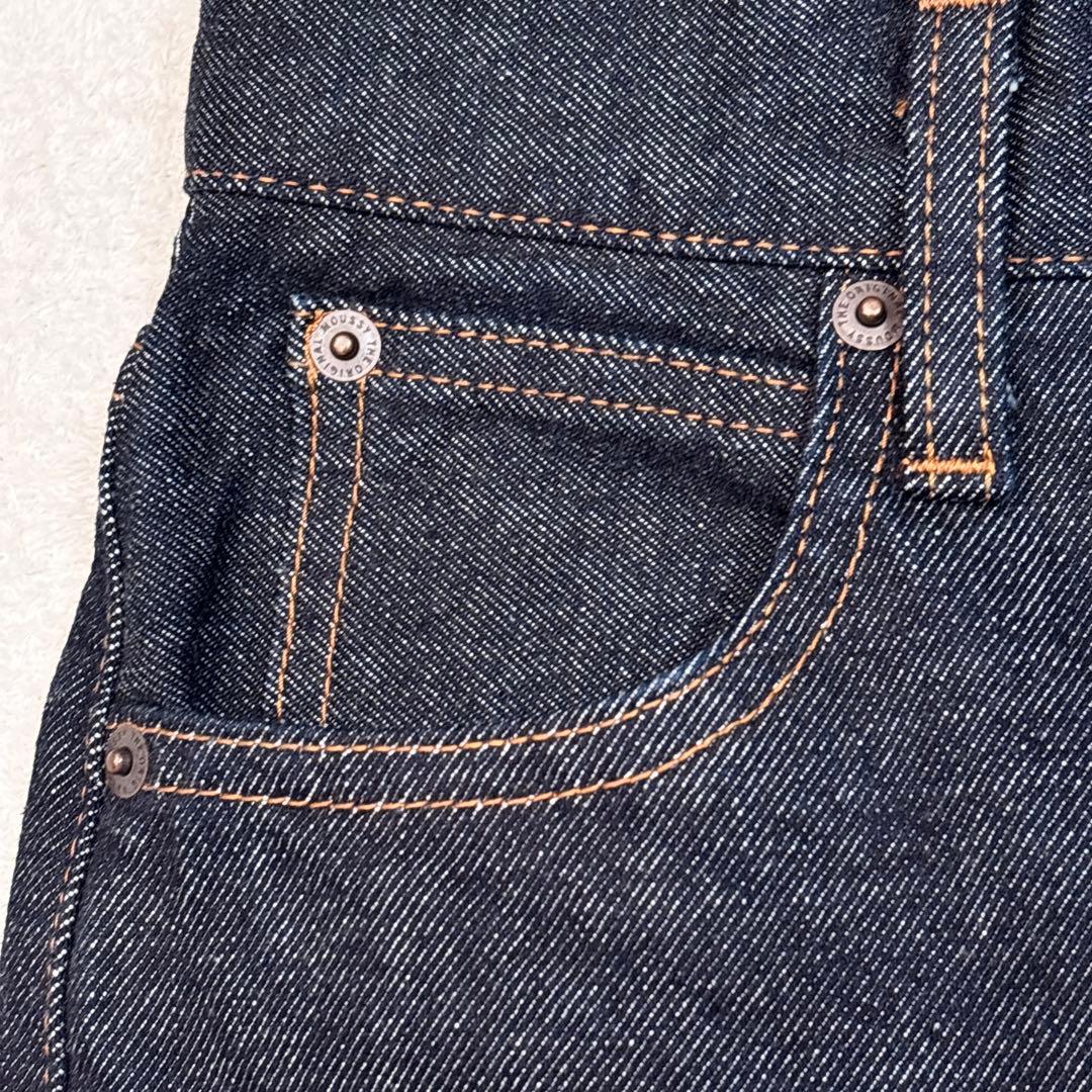 極美品 moussy MVS フレア 24サイズ 濃紺 ブーツカットデニム