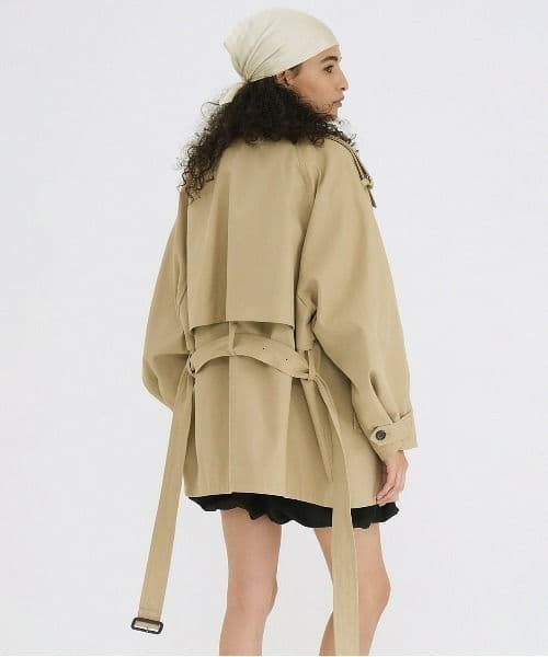 OVER SHORT TRENCH COAT　クラネ　clane サイズ2