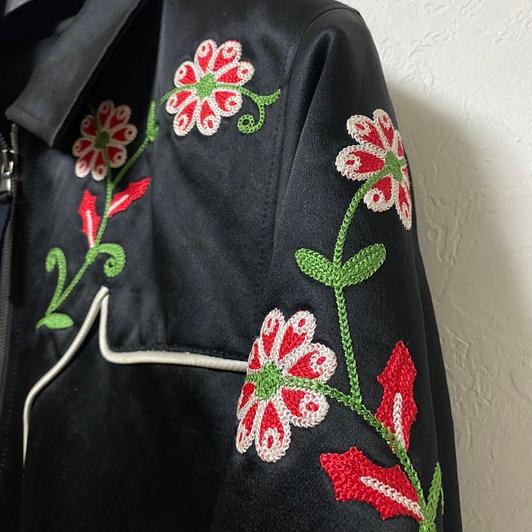 DIESEL BLACK GOLD ウエスタン ブルゾン 刺繍 ジャケット 短丈