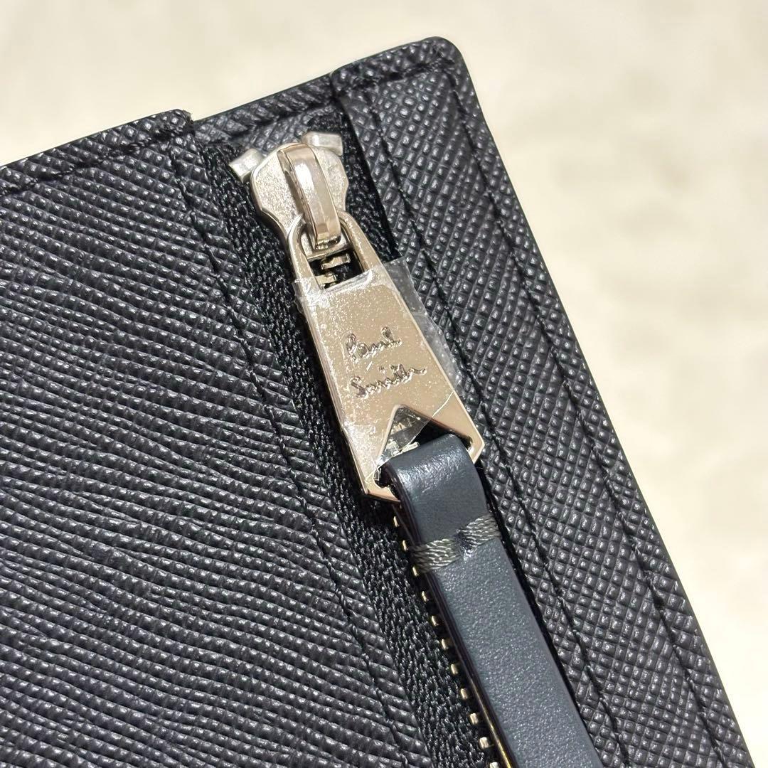 未使用品 ポールスミス マネークリップ 小銭入れ カードケース 保存箱付き 黒