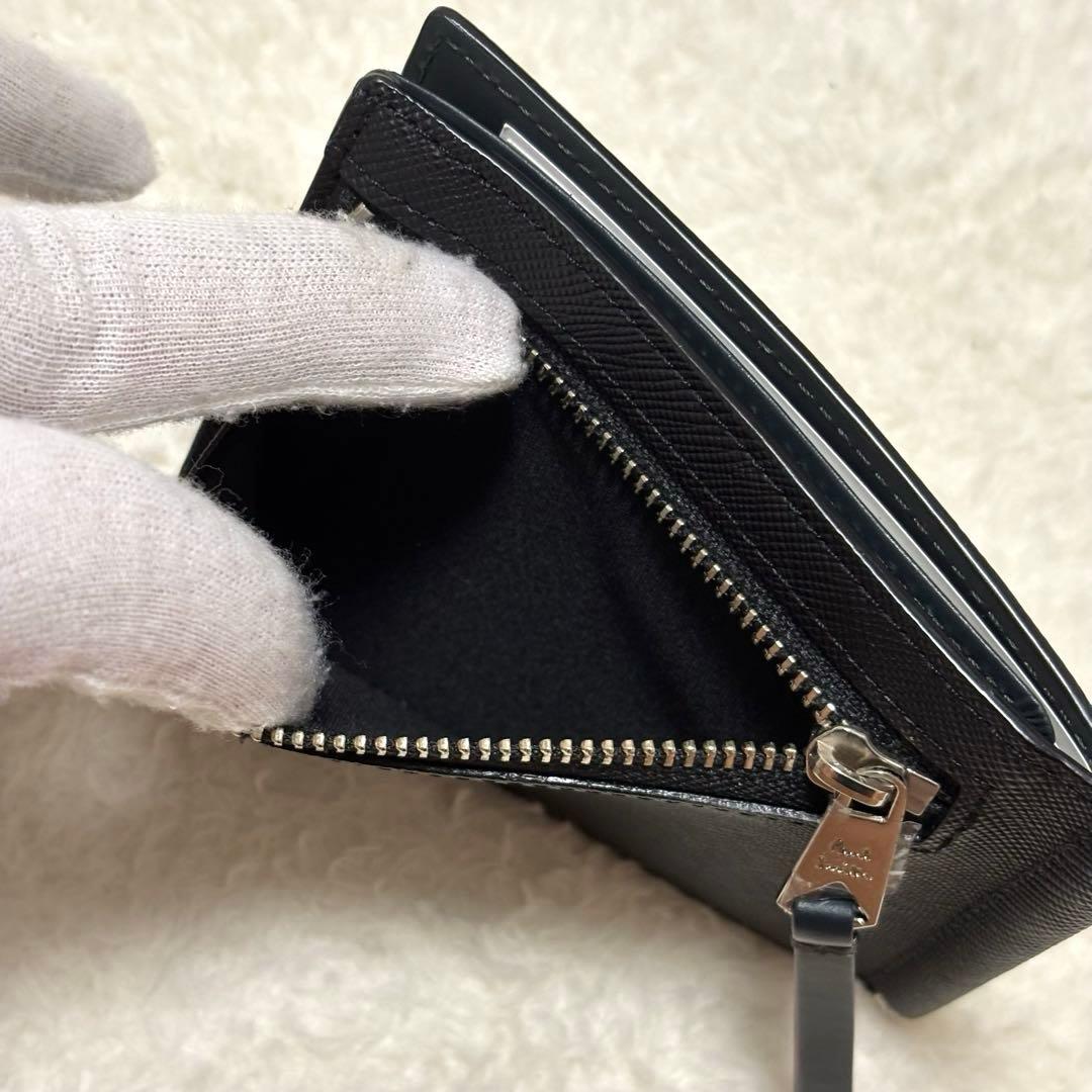 未使用品 ポールスミス マネークリップ 小銭入れ カードケース 保存箱付き 黒