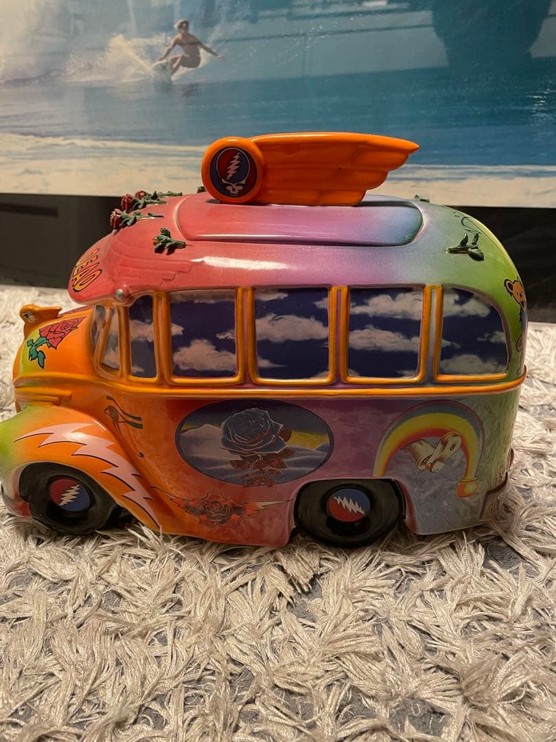 Mです。Grateful Dead グレイトフルデッド クッキージャーバス