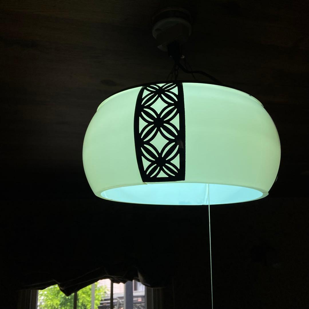 昭和レトロ　天井照明　ナショナル　和風照明　和モダン