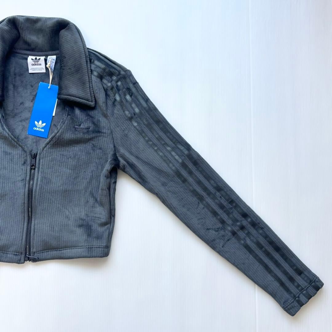 同梱　アディダス　リブカーディガン　襟付きトラックジャケット　ベロアコーデュロイ