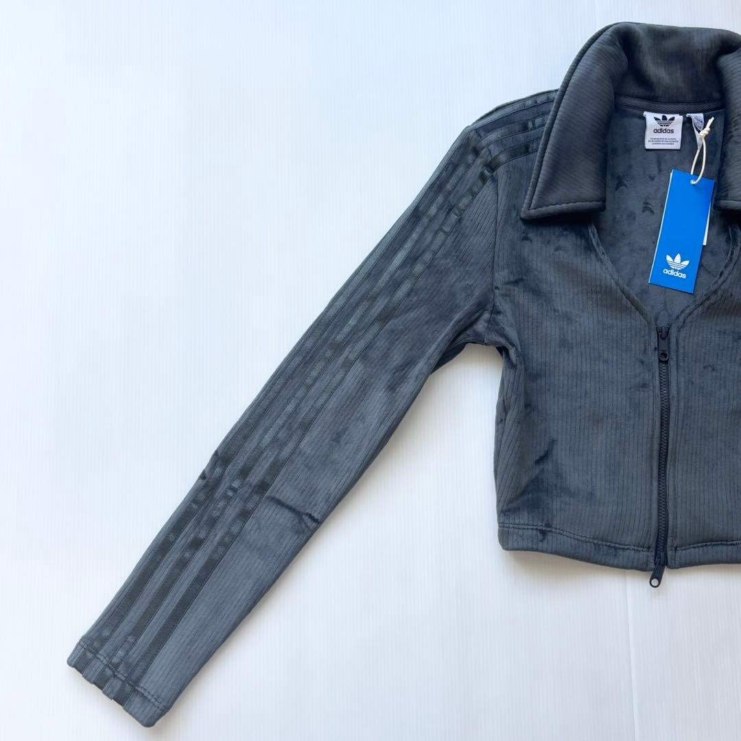同梱　アディダス　リブカーディガン　襟付きトラックジャケット　ベロアコーデュロイ