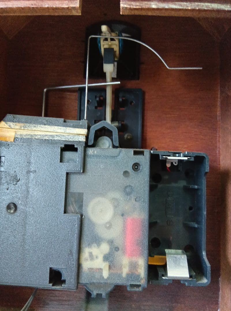 RHYTHMクォーツ　鳩時計　木製掛け時計　シチズン　レトロ　カッコー　動作品