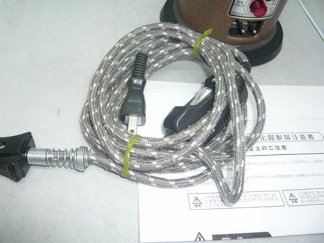 美品　吉井(タキイ)和裁電化鏝　ランプ付　和裁こて　和裁コテ　　鏝２本付