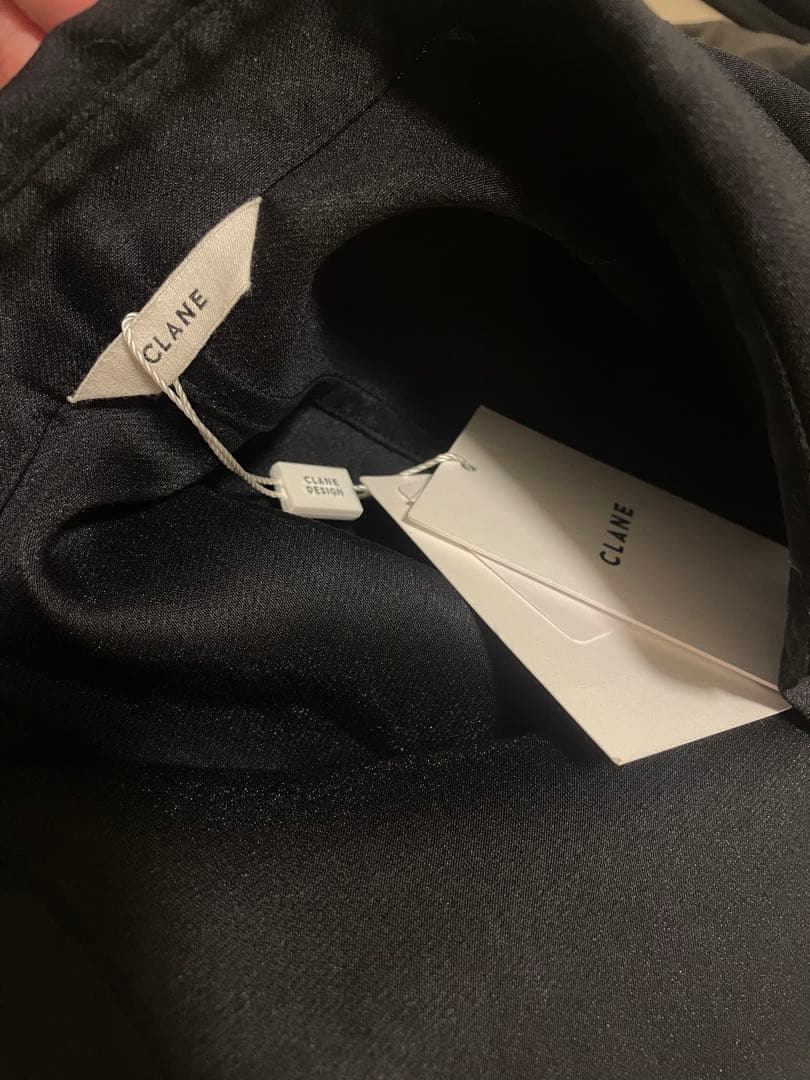 クラネ　clane ウエストシェイプパフスリーブシャツ　サイズ2