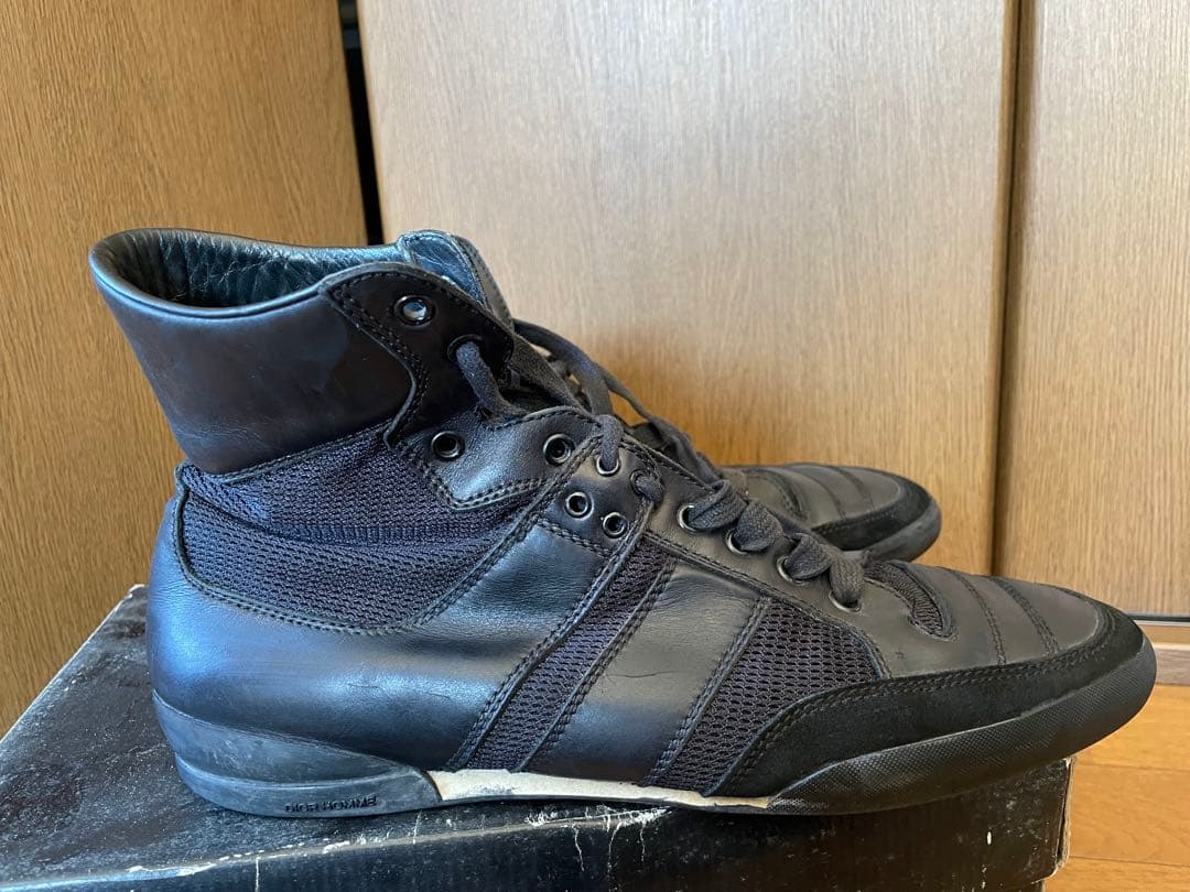 ★ディオールオム DIOR HOMME ハイカットスニーカー　43/エディ★