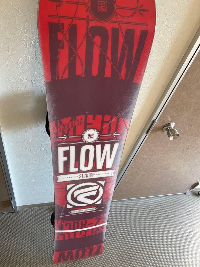 よ*う様 FLOWスノーボード159W バインディング付