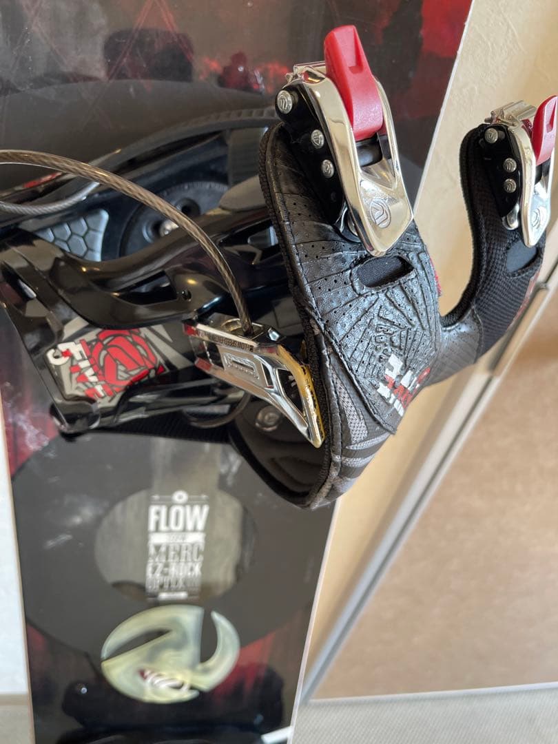 よ*う様 FLOWスノーボード159W バインディング付