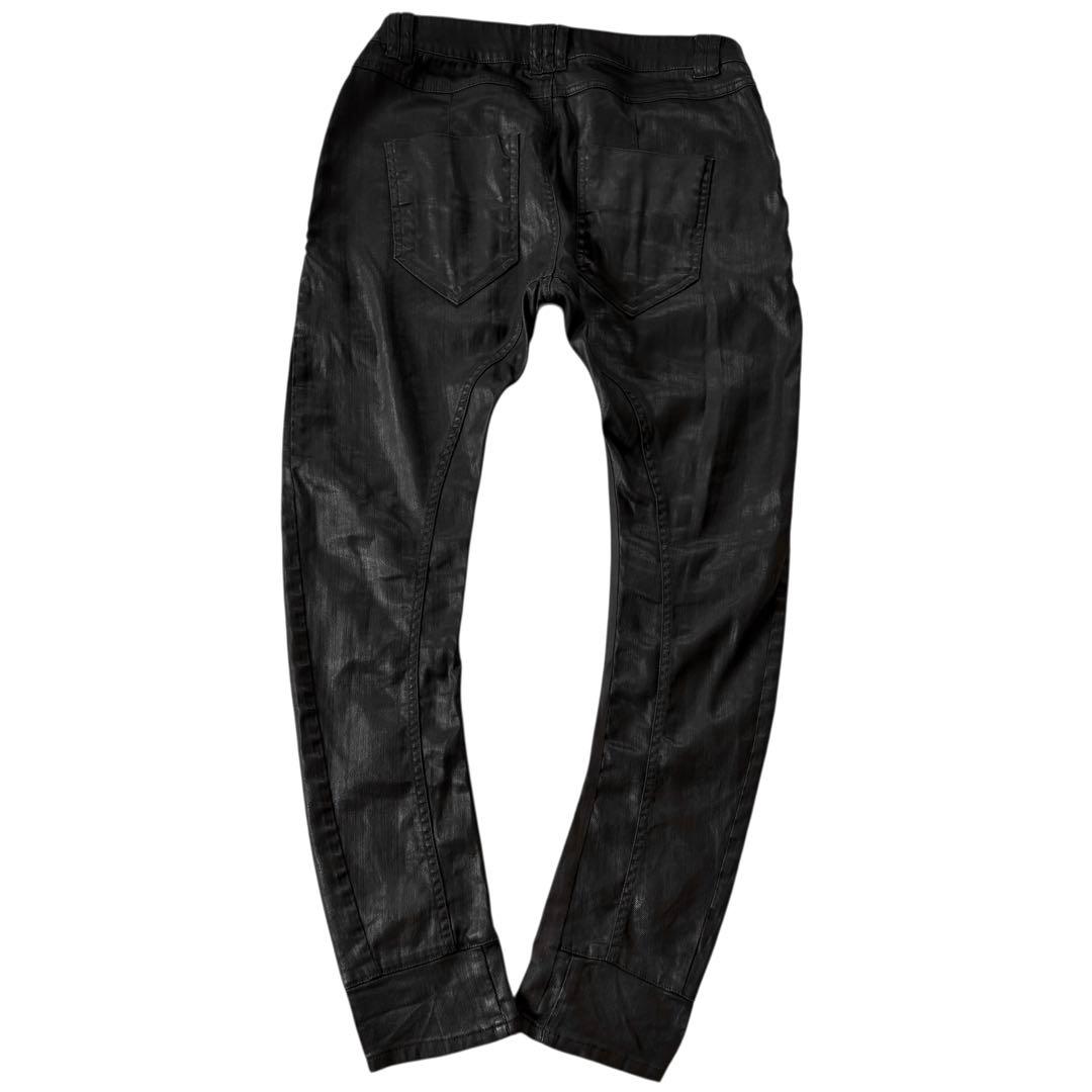 パンツ ARMY OF ME Luster Coated Sarouel Denim