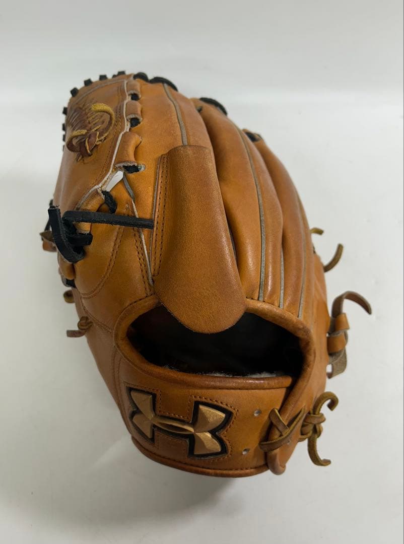 【レア】アンダーアーマー　金子千尋モデル　硬式野球グローブ ブラウン