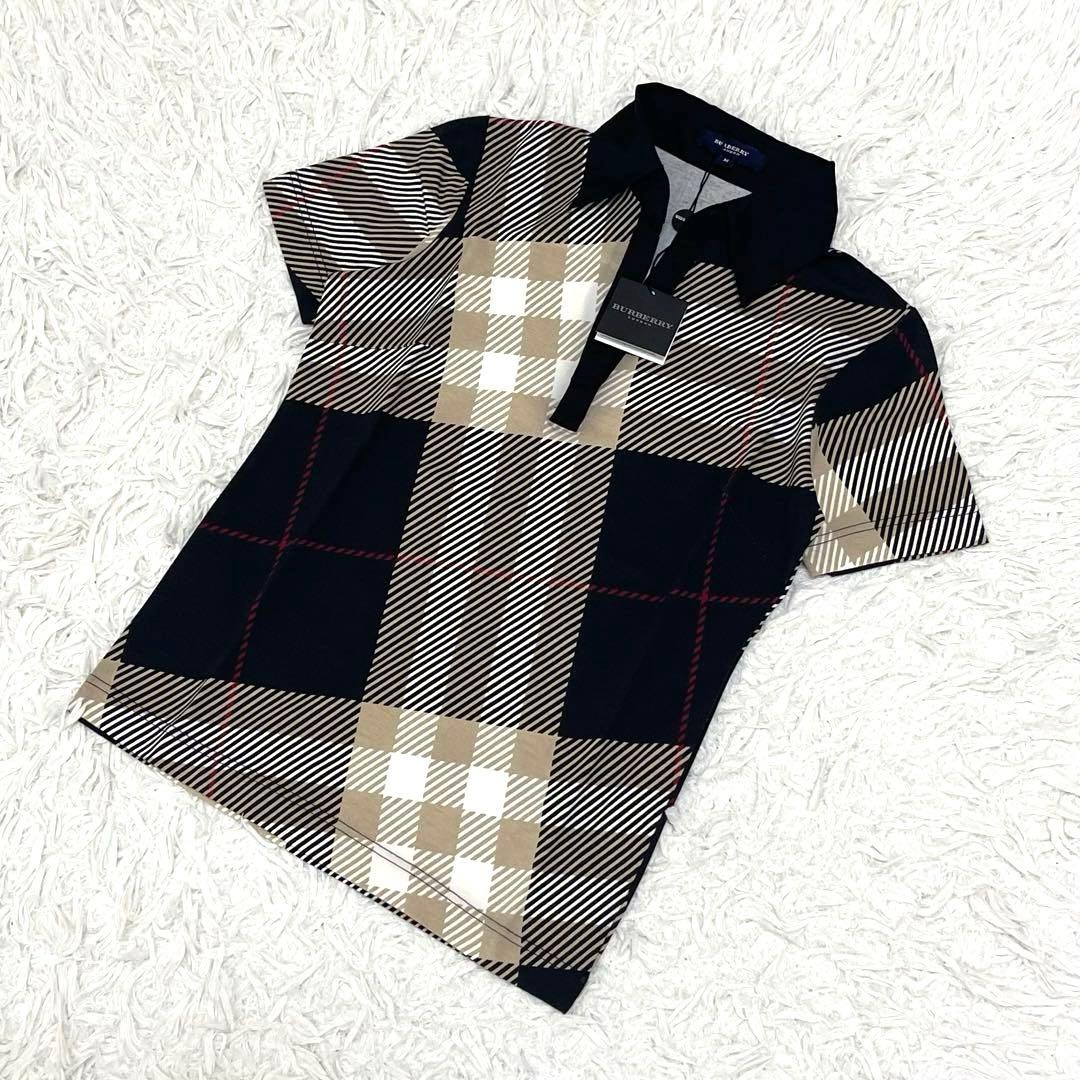 タグ付き✨新品 BURBERRY バーバリー チェック シャツ コットン 半袖