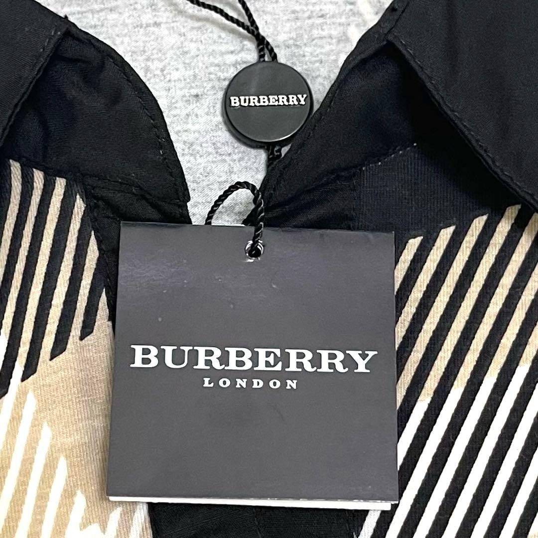 タグ付き✨新品 BURBERRY バーバリー チェック シャツ コットン 半袖