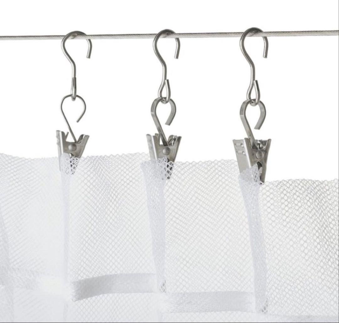 ニトリ　カーテン　裏地付き遮光2級・遮熱カーテン ローズ　GY レースカーテン